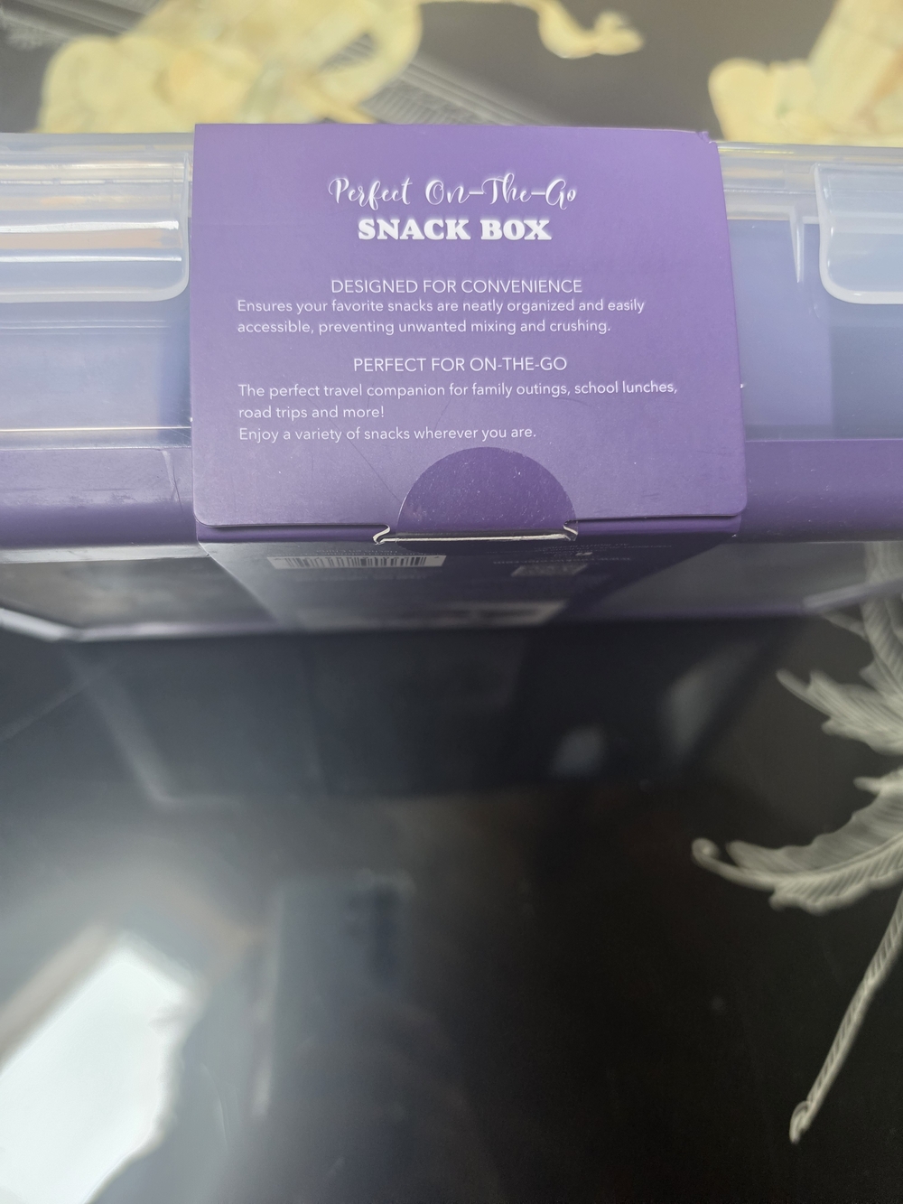 CWC Custom Container Meal Prep Box in Purple-eek - Picture 3 of 5